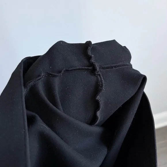 Spanx High Waist Straight Leg Ponte Pants Black Size XS Petite 20254Q Classic
